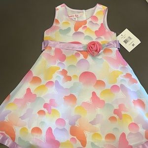 Toddler Butterfly Dress 3T
